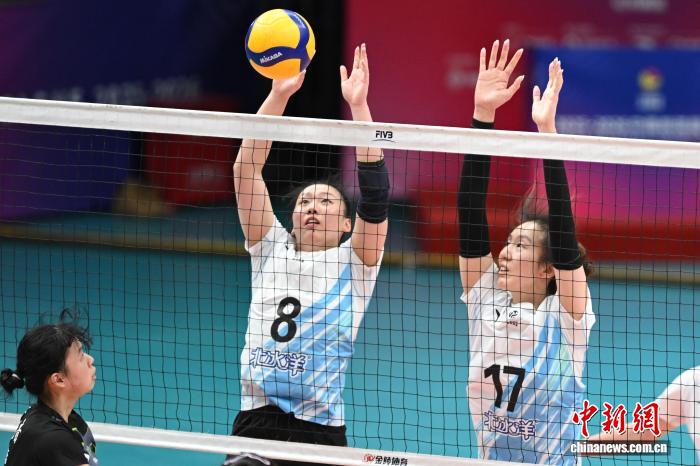 北京女排3-0横扫福建 金佳宝首秀获7分